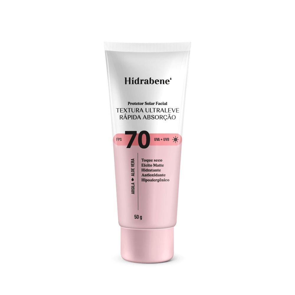 Protetor Solar Facial Hidrabene Fps 70