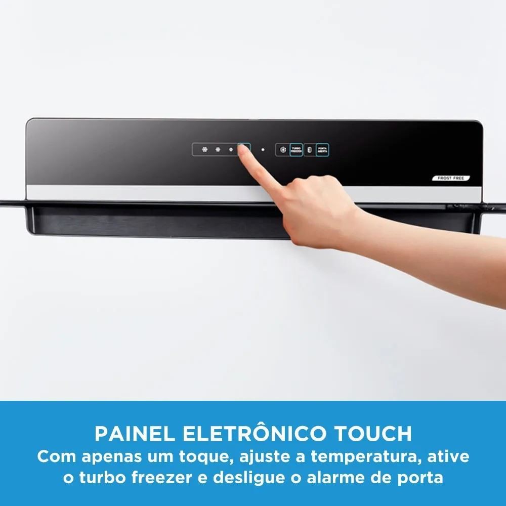 Refrigerador Geladeira Midea Duplex Frost Free 473 Litros - Bivolt