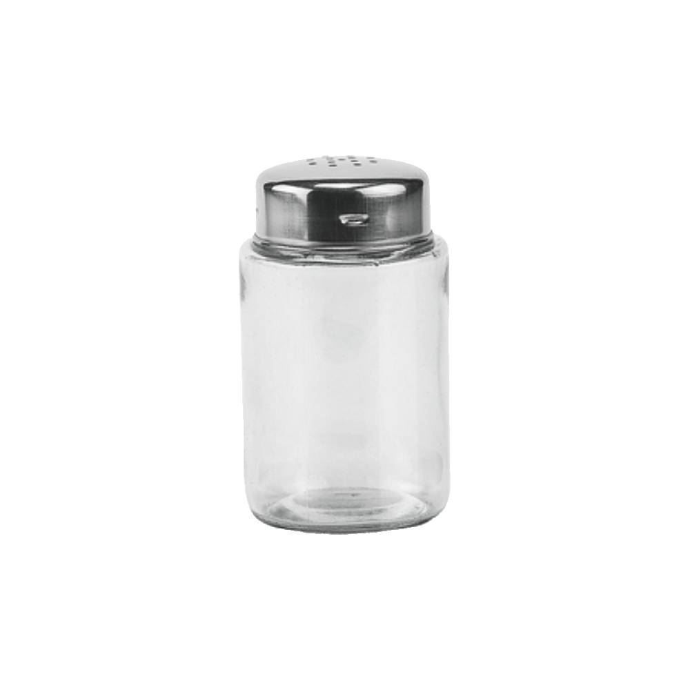 Saleiro Com Tampa Inox Sunguider 55Ml - Transparente 