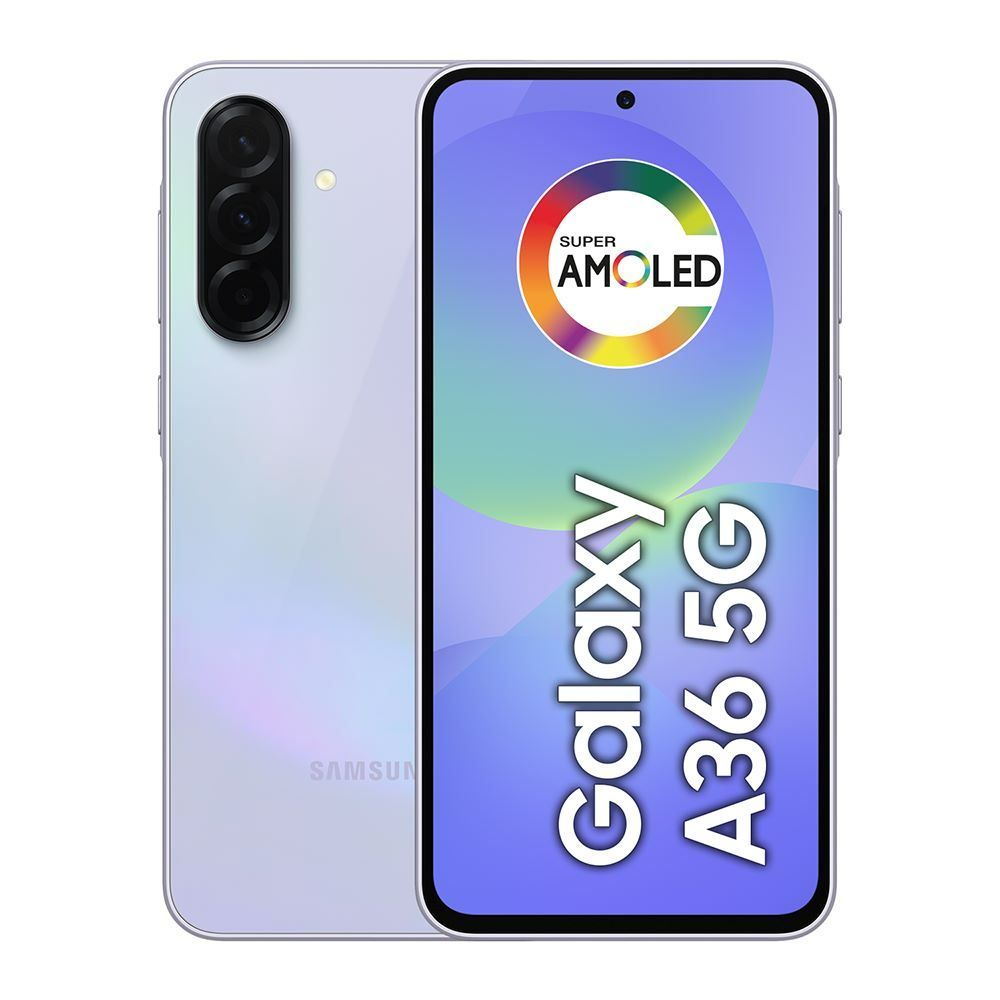 Samsung Galaxy A36 5G, 128 Gb, 6 Gb, Câmera Tripla - VIOLETA