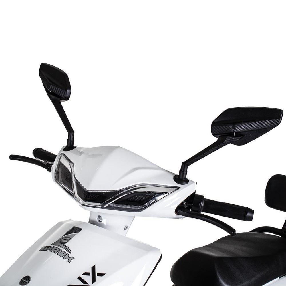 Scooter Elétrica Wehawk Wx-02 1000W 60V 20Ah - Branco