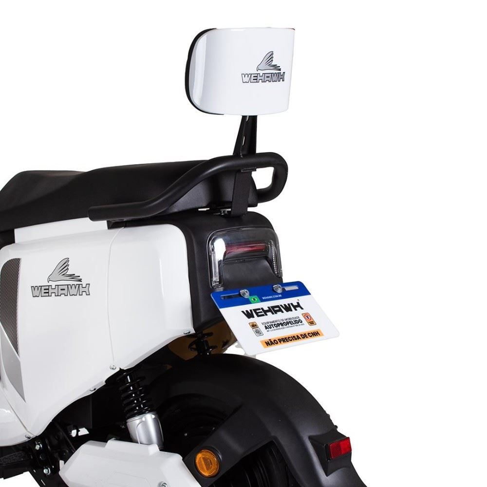 Scooter Elétrica Wehawk Wx-02 1000W 60V 20Ah - Branco