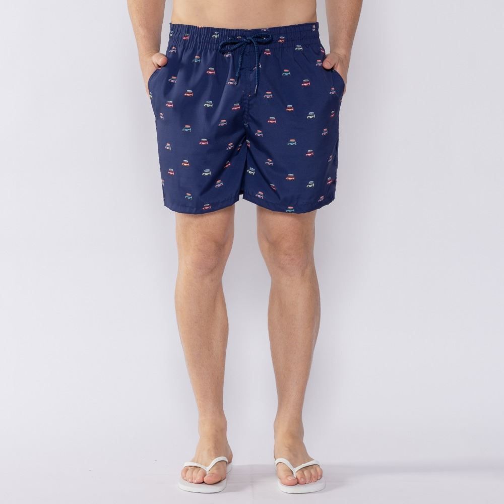 Shorts Tactel Estampado Marc Alain