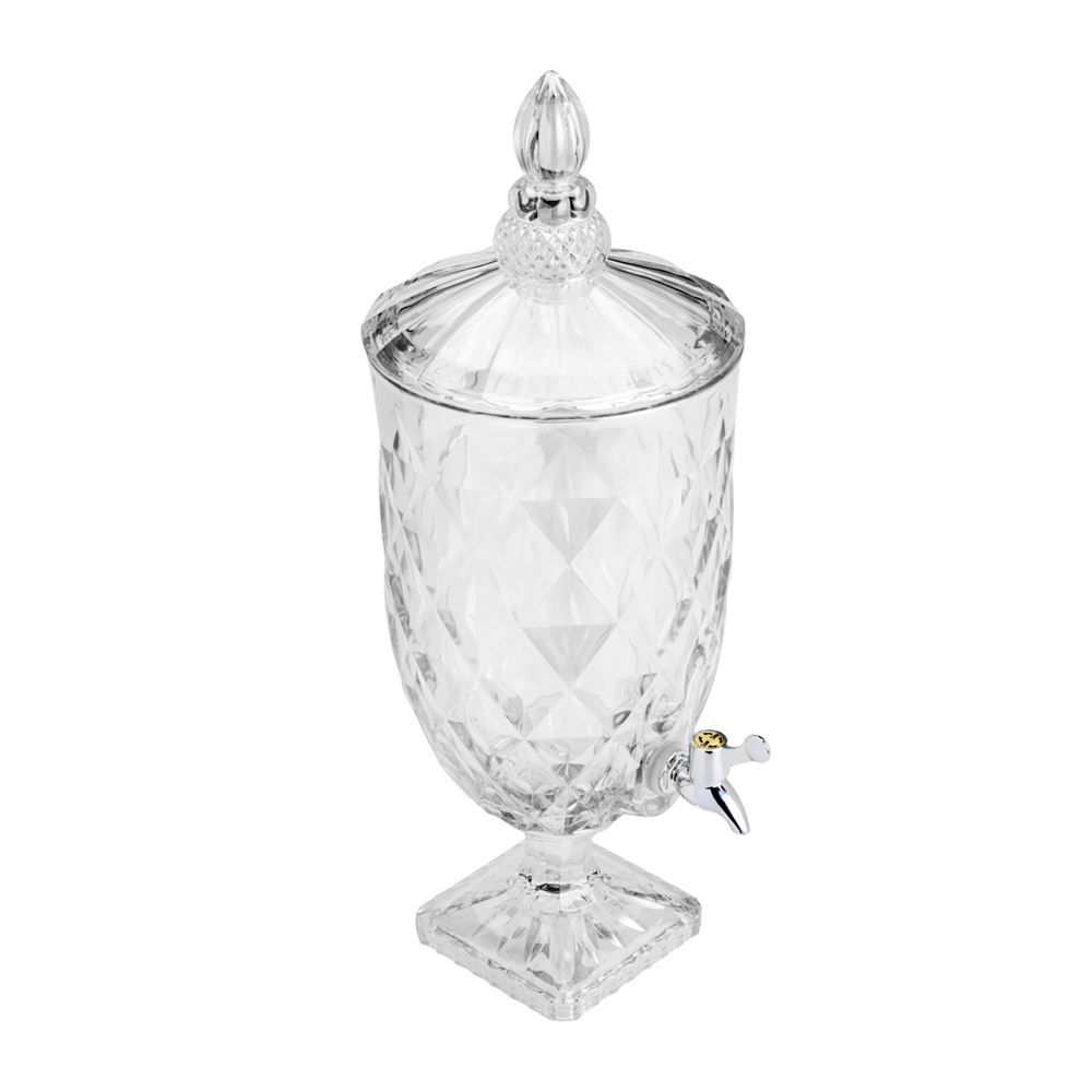 Suqueira De Vidro Diamond 4,7 Litros Lyor - Natural