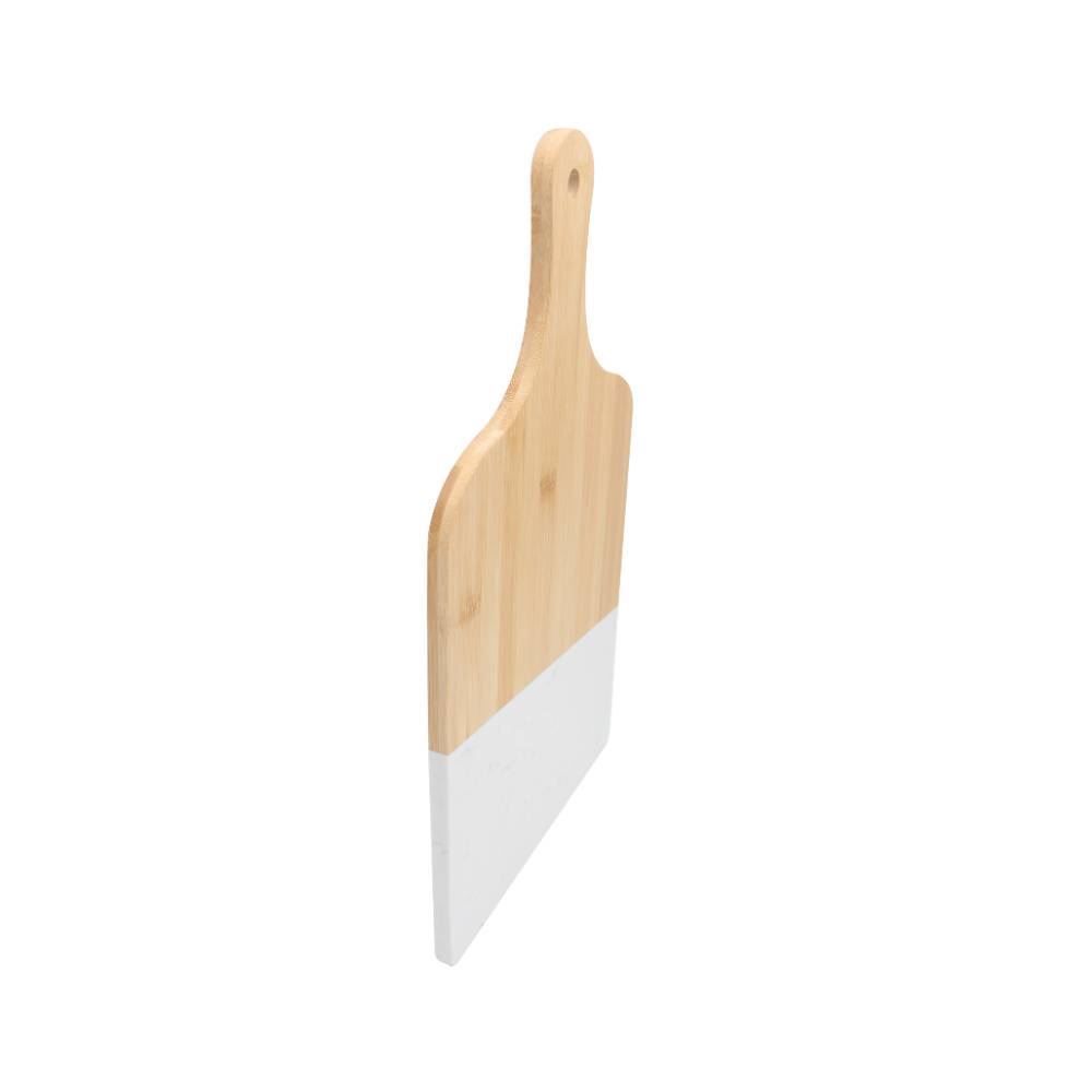Tábua de Bambu Quadrada com Marmorizado Havan Casa 43Cm