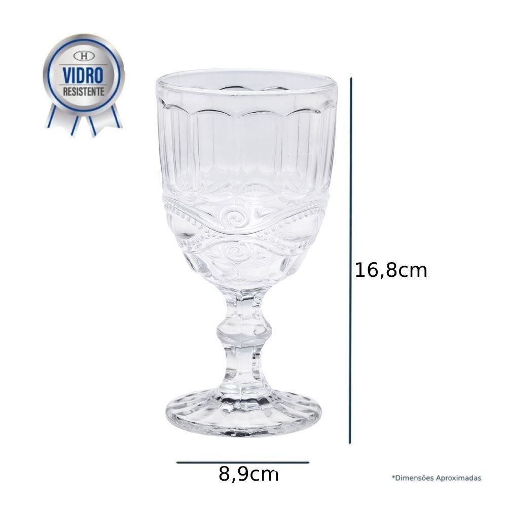 Taça De Água Bico De Jaca 320Ml Havan Casa - San Luis