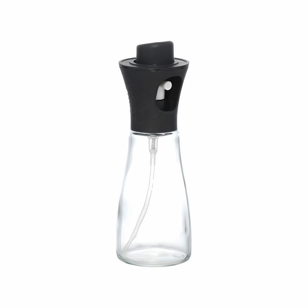 Vinagreiro De Vidro Spray Gus 160Ml Hauskraft - Preto 