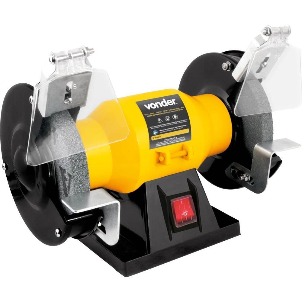 Motoesmeril Vonder De Bancada 150W 5” 6892150000 - Bivolt