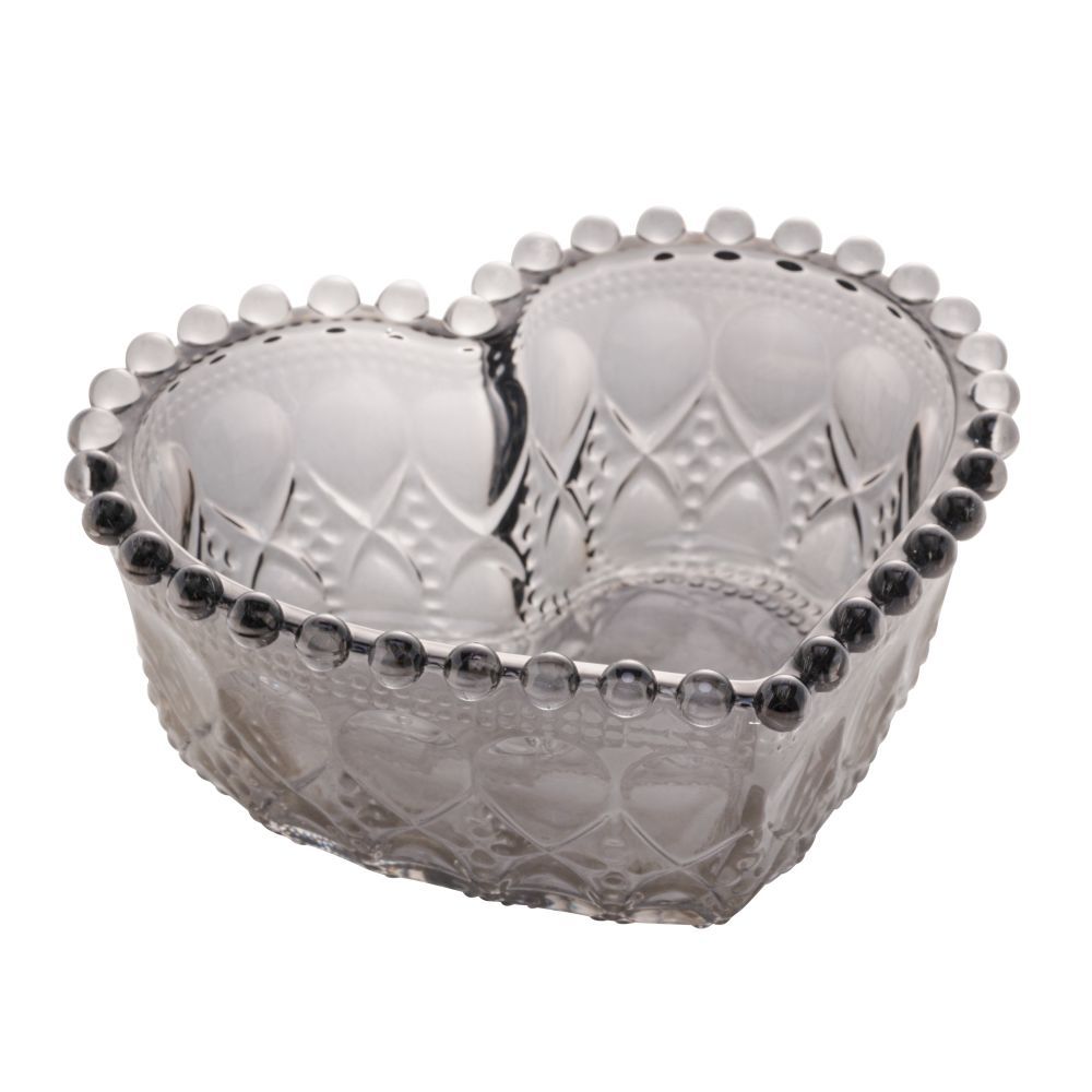 Bowl Coracao Balls 135X12x5cm - Cinza