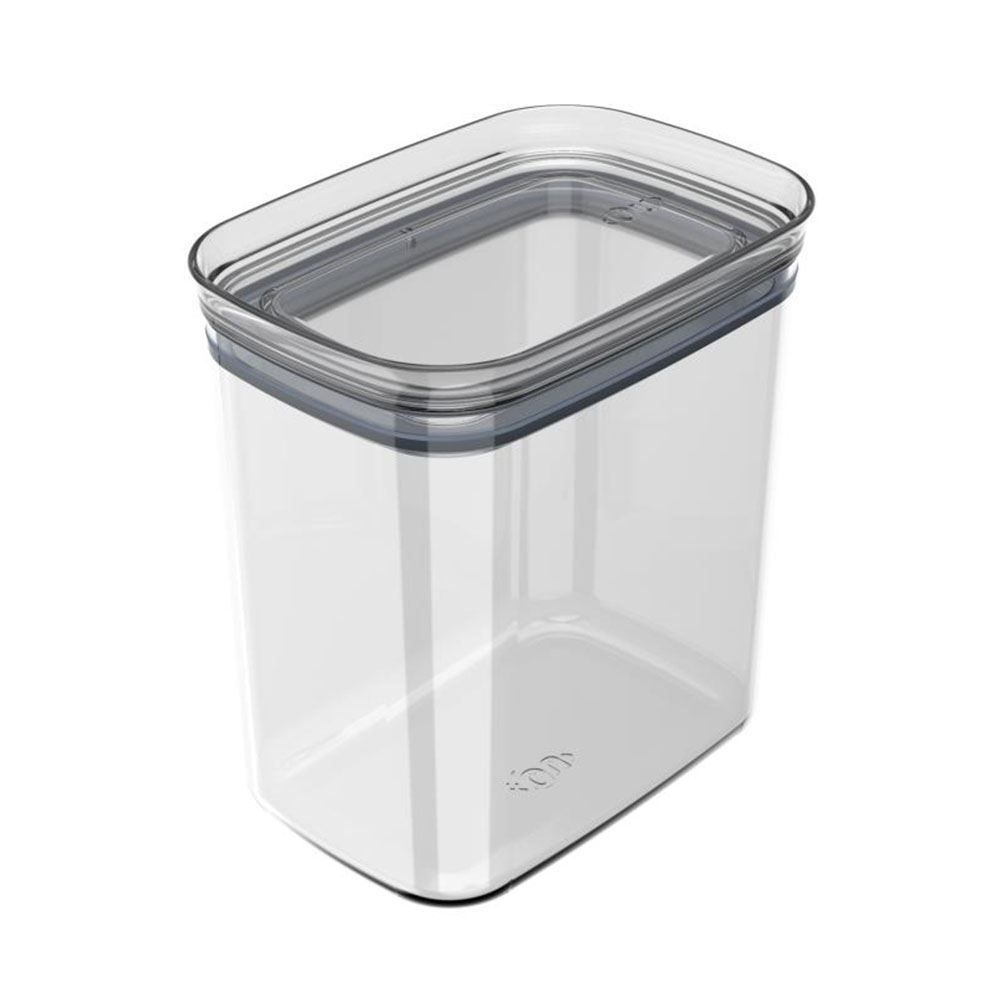 Pote Hermetico Block Retangular 1500Ml - Natural