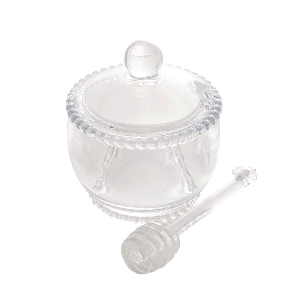 Meleira C/ Colher Pearl 200Ml - Vidro