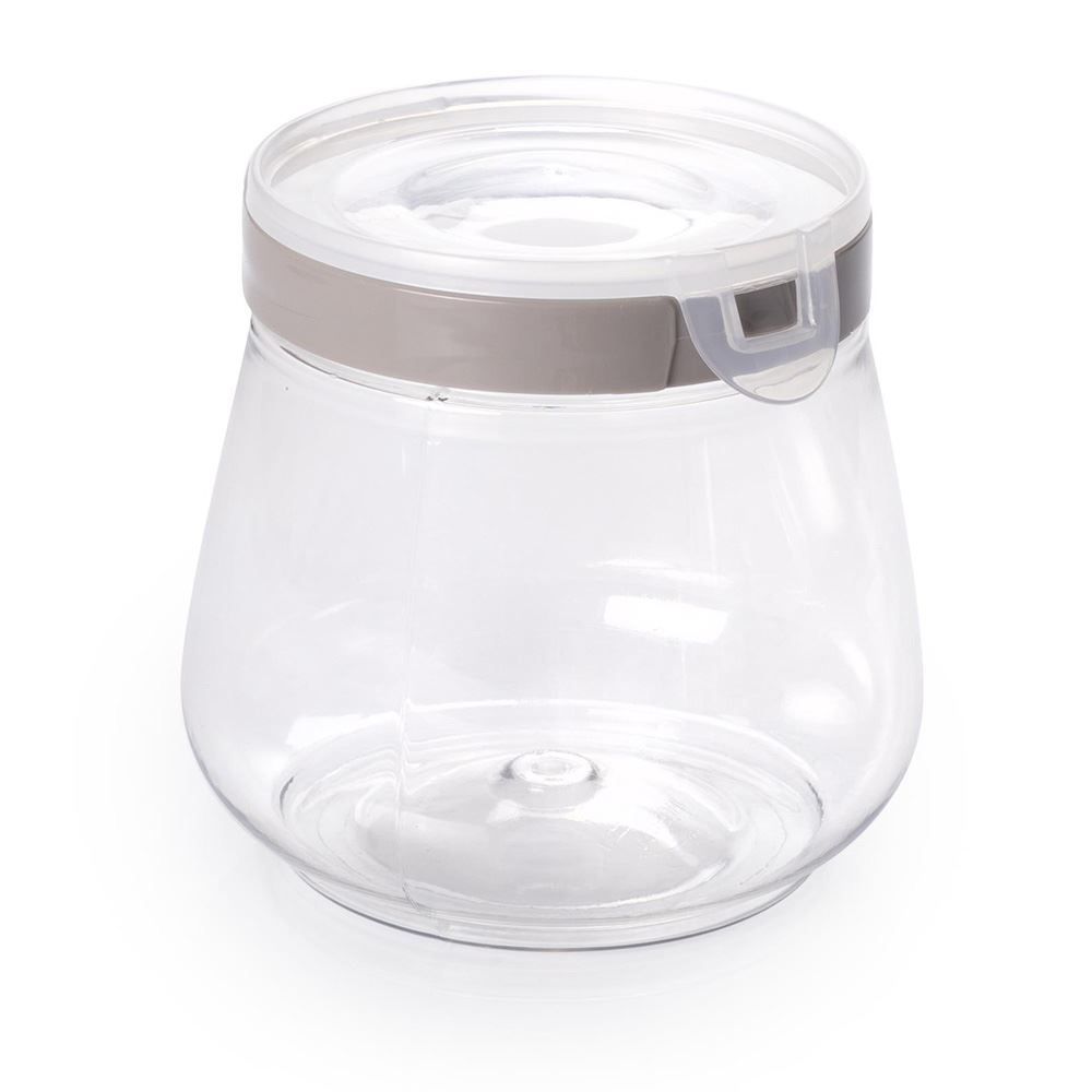 Pote Hermetico Flip 1,1L - Transparente