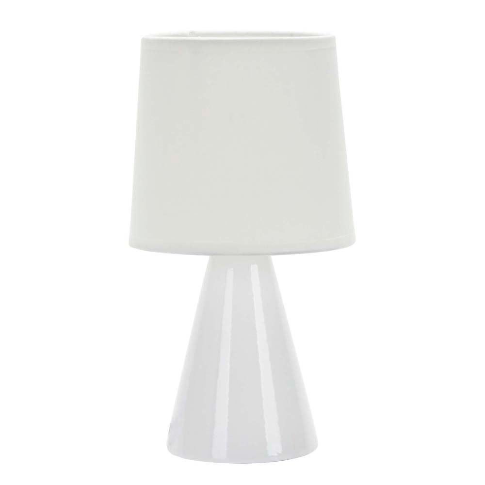 Abajur De Cerâmica Pottery 25Cm Taschibra Bivolt - Branco