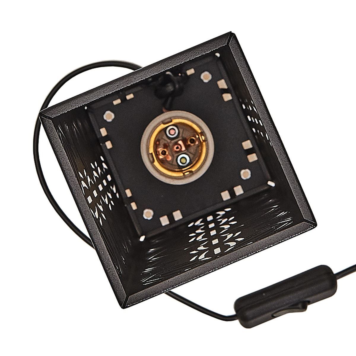 Abajur Taschibra Renda Uni 901 1Xe-27 Preto - Bivolt