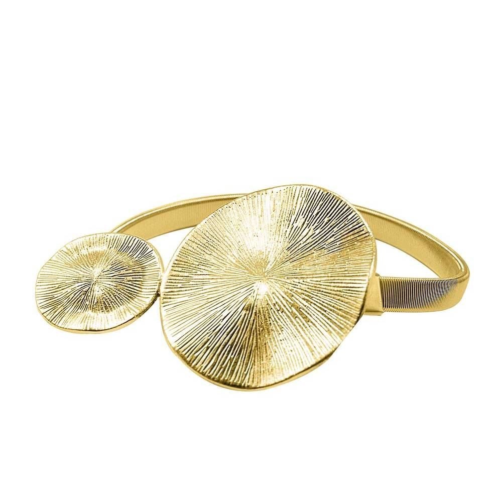 Abraçadeira Lótus Bella Arte - Dourado 