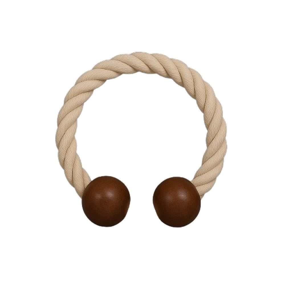 Abraçadeira Magnética Natural Bella Arte - Marrom