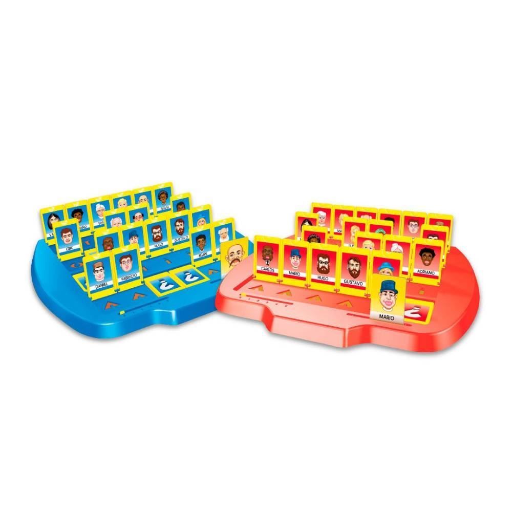 Jogo De Tabuleiro Acerte A Face 48 Figuras Toia - AMARELO