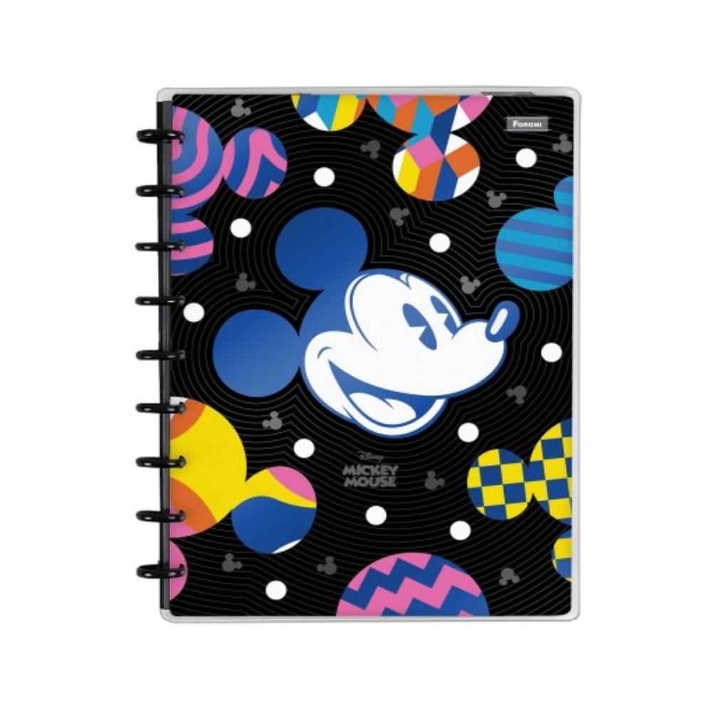Agenda Discdaily Mickey 80 Folhas Foroni - Sortido
