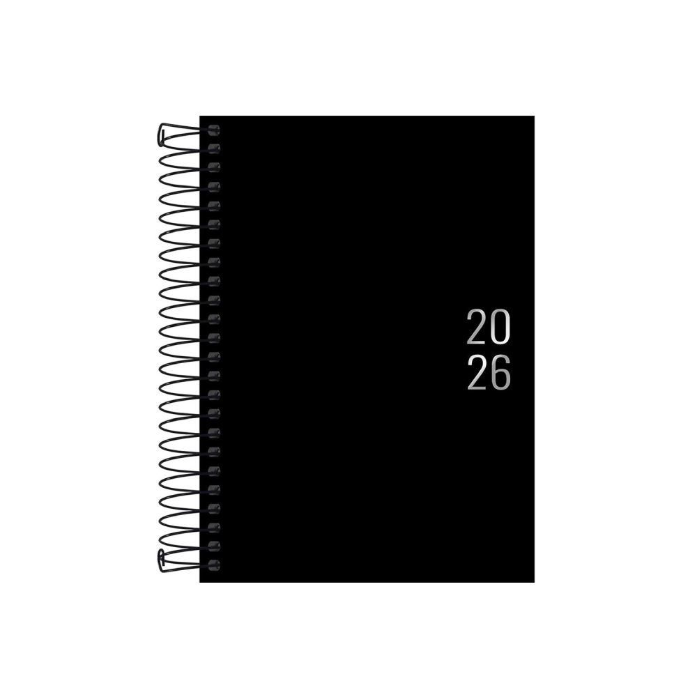 Agenda Espiral Executiva Napoli Tilibra - Preto 