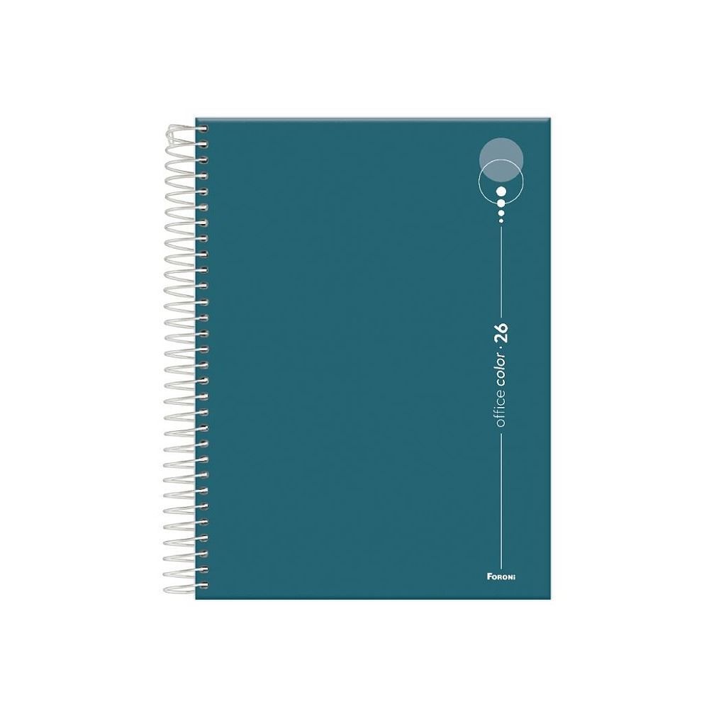 Agenda Espiral 2026 Office Color 200 Folhas Foroni - Sortido