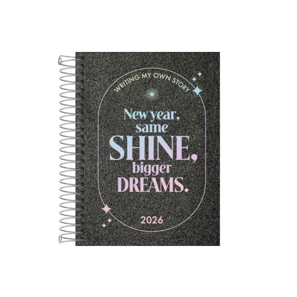 Agenda Espiral 2026 Shine 176 Folhas Tilibra - Sortido