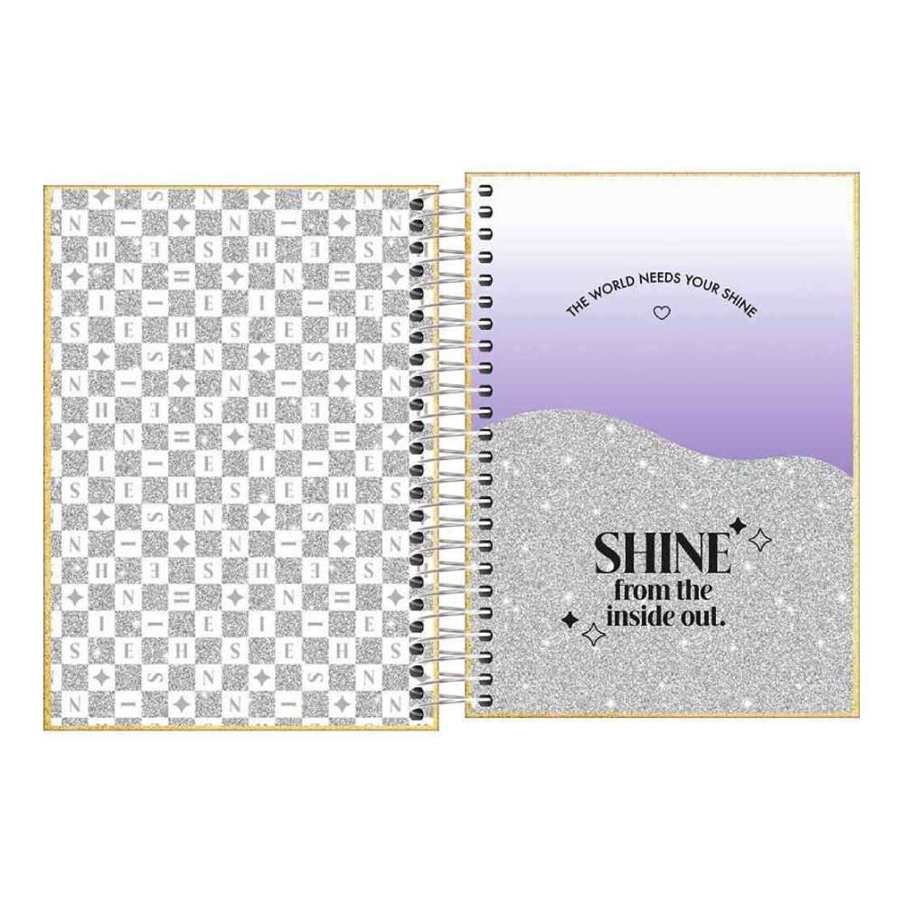 Agenda Espiral 2026 Shine 176 Folhas Tilibra - Sortido