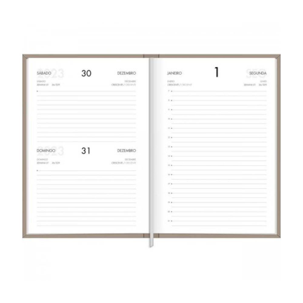 Agenda Executiva Costurada 2026 Napoli Cores 176 Folhas Tilibra - 347710