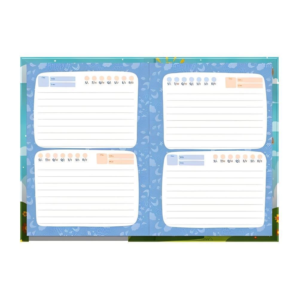 Agenda Escolar 2026 Costurada 160 Folhas Foroni - Sortido