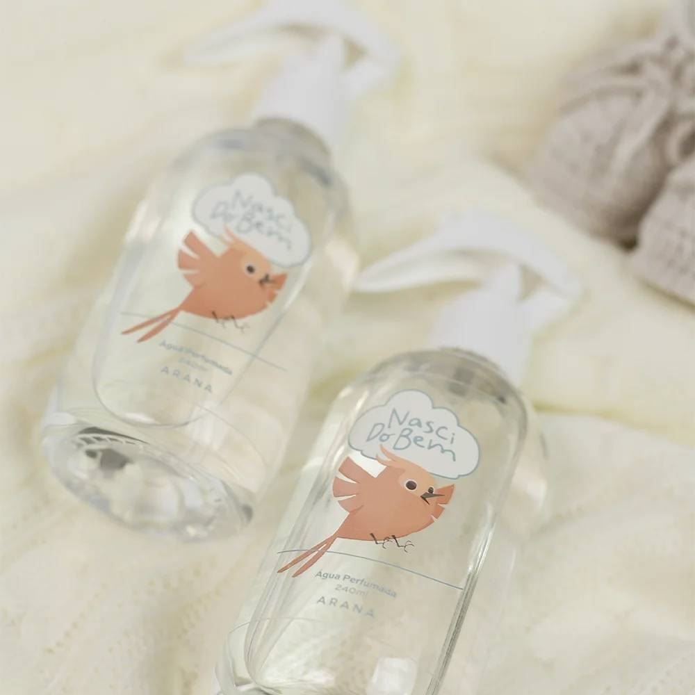 Água Perfumada Arana Nascidobem - 240ml