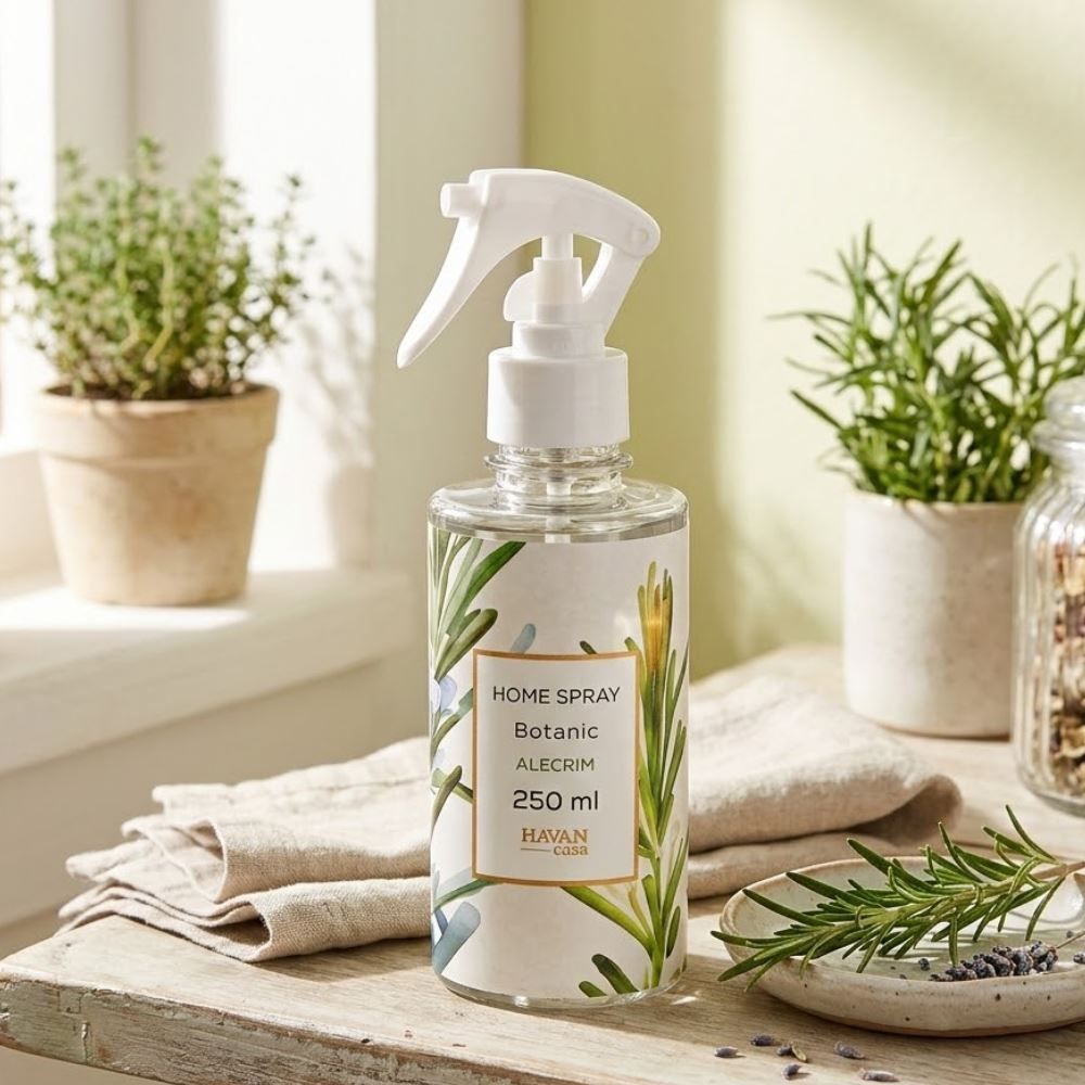 Água Perfumada Home Spray Botanic 250Ml Havan Casa - Alecrim