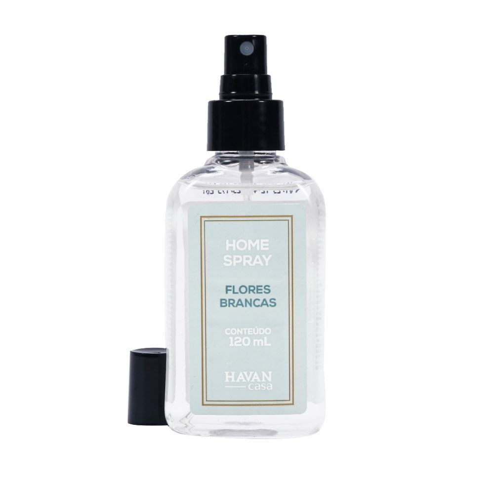 Água Perfumada Home Spray Havan Casa 120Ml - Flores Brancas