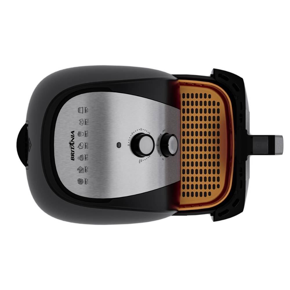 Air Fryer Britânia 5,5 Litros Antiaderente Gold 1500W BFR51