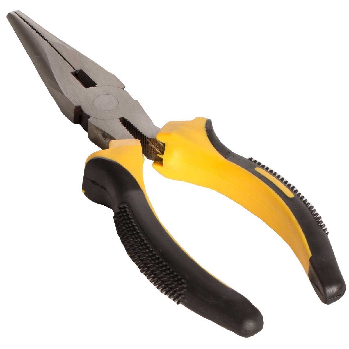 Alicate de Bico Multifuncional 6" AB3035 Meghazine - Amarelo