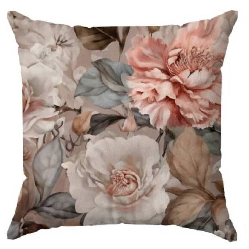 Almofada Decorativa Estampada 45X45 cm Havan Casa - Floral Dupla Face