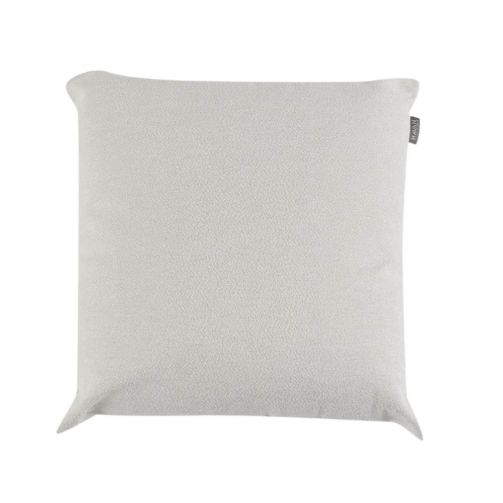 Almofada Decorativa Com Zíper 45X45 Cm Boucle Hedrons - Marfim