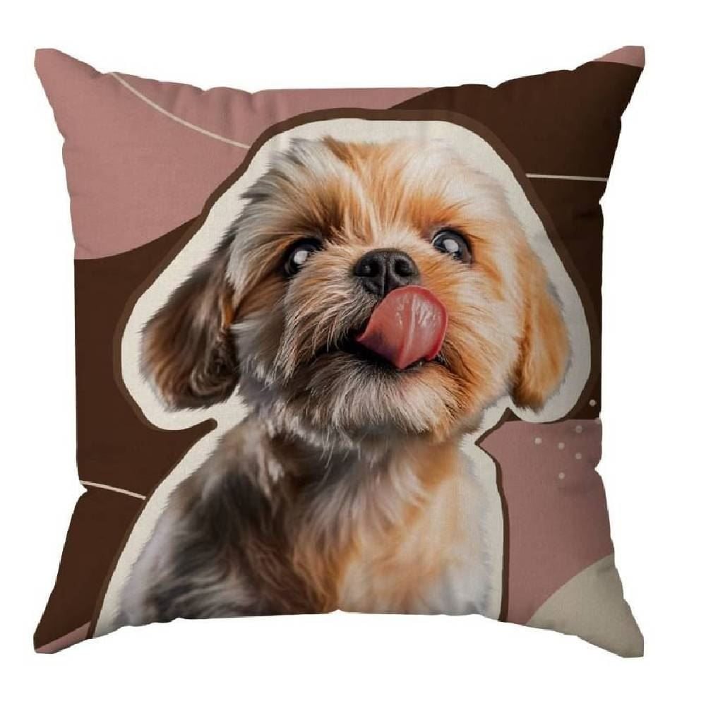 Almofada Decorativa Pets Havan Casa - Yorkie Marrom