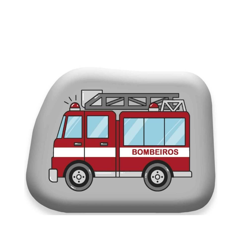Almofada Divertida Infantil Carros Havan Casa - Bombeiro