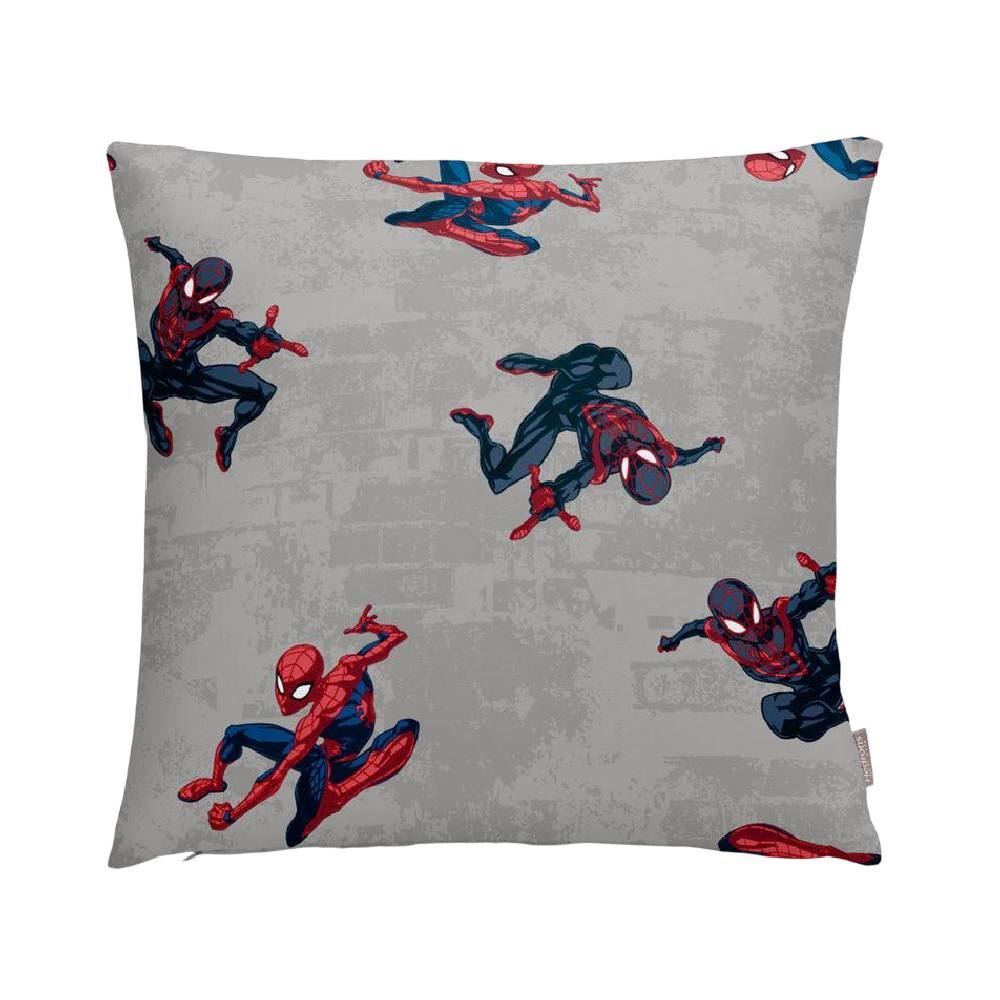 Almofada Estampada 43X43cm Disney Hedrons  - Homem Aranha Black