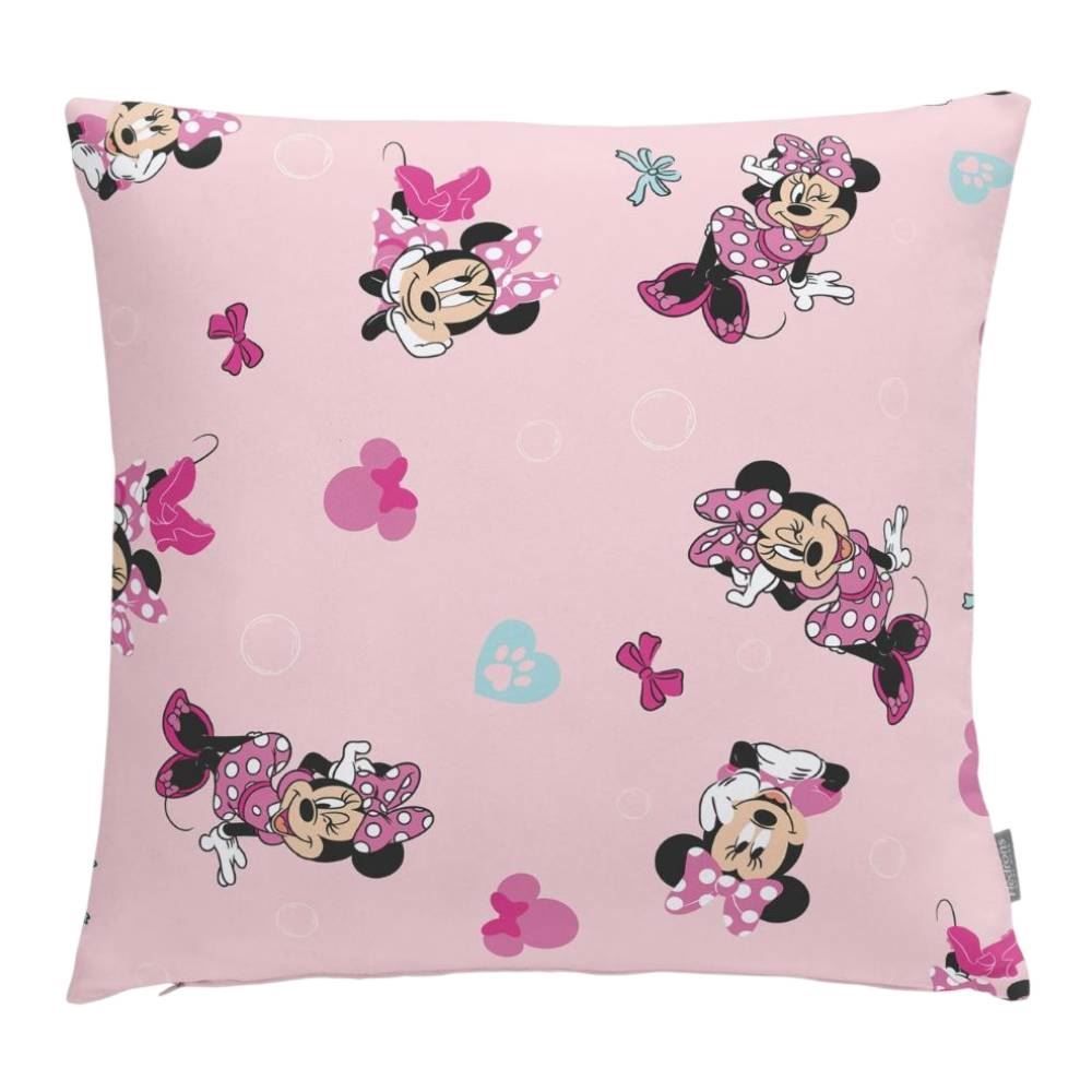 Almofada Estampada 43X43cm Disney Hedrons  - Minnie Fresh Rotativo