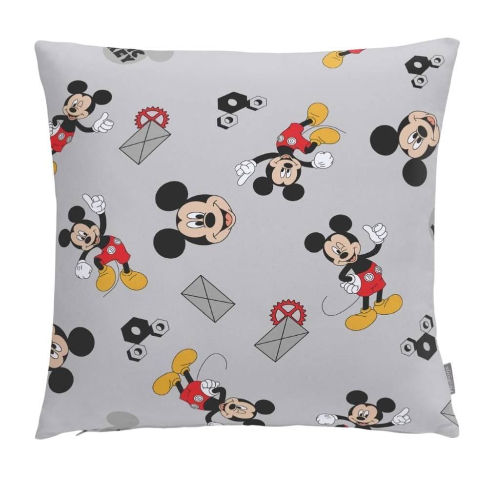 Almofada Estampada 43X43cm Disney Hedrons  - Mickey Word Rotativo