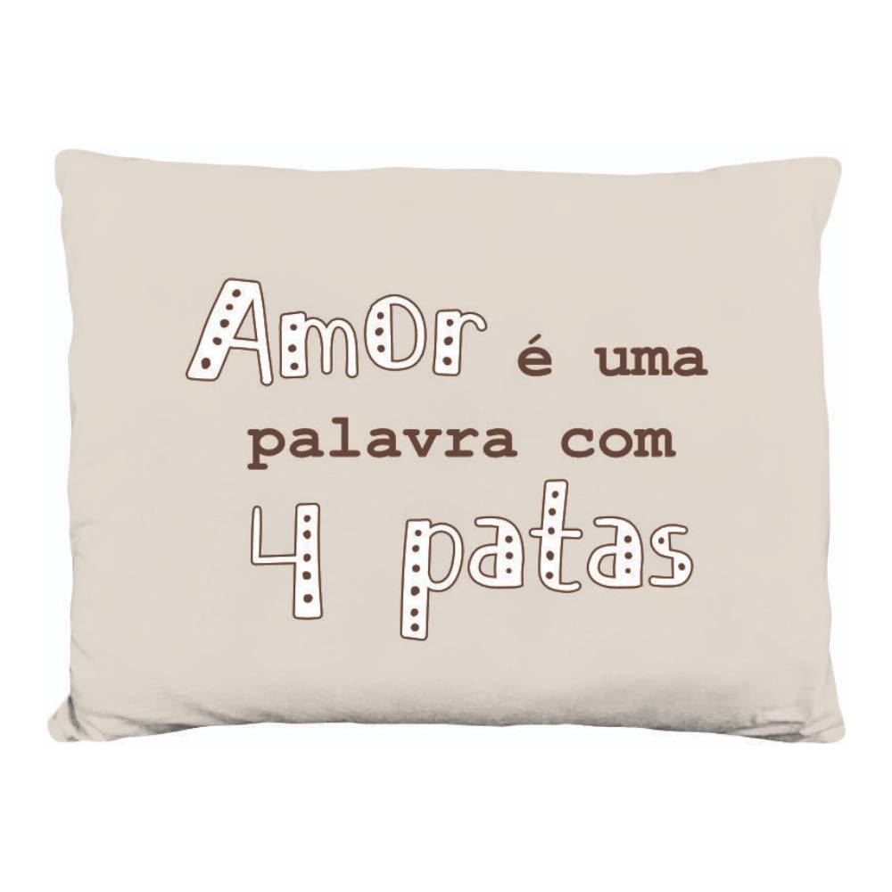 Almofada Funny Animais 35X45 cm Havan Casa - Bege 4 Patas