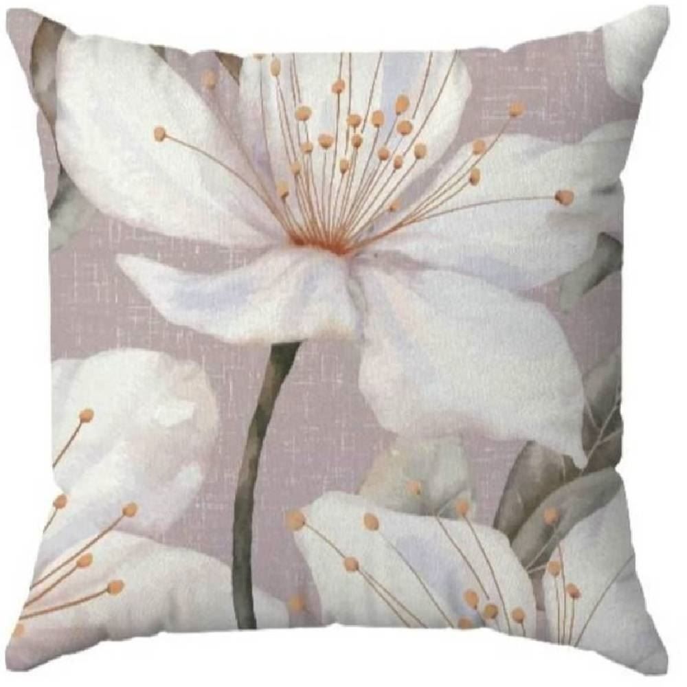 Almofada Veludo 48X48 cm Estampada Havan Casa - Violeta 