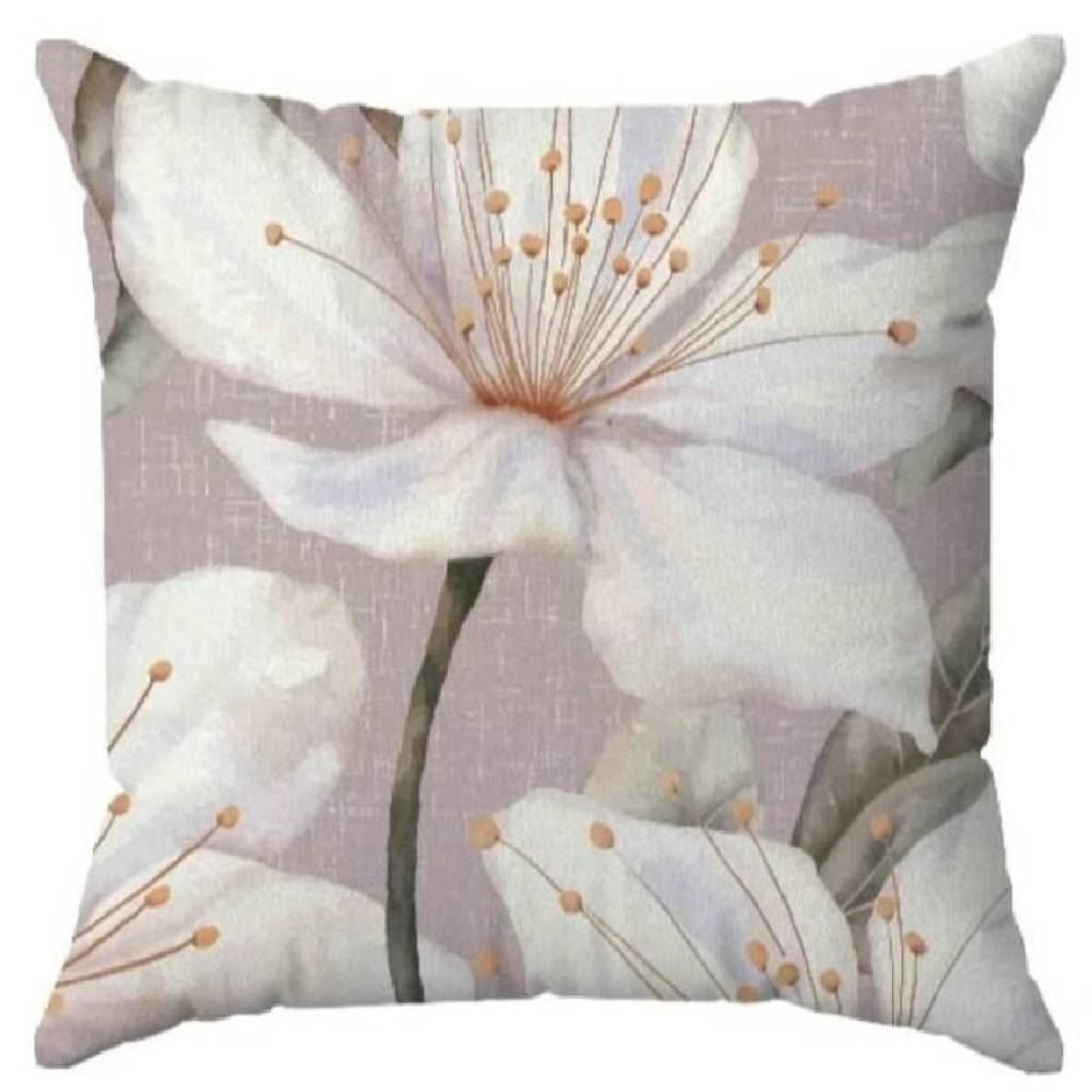 Almofada Veludo 48X48 cm Estampada Havan Casa - Violeta 