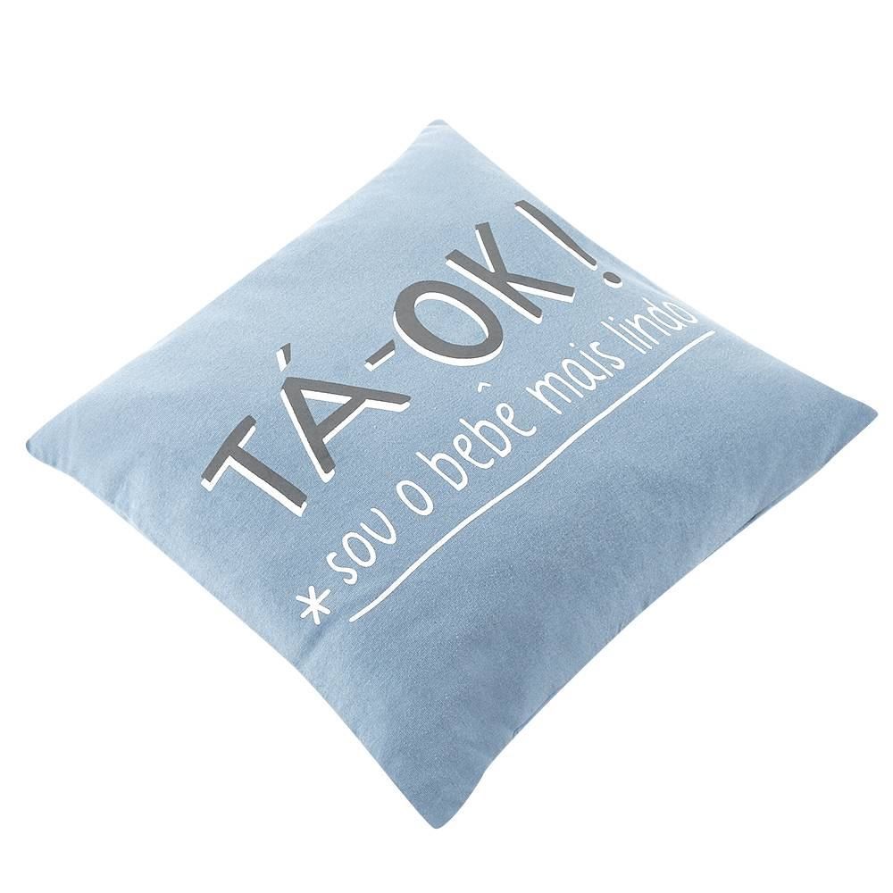 Almofadas Funny 35X35cm Havan Baby - Azul Ta-Ok