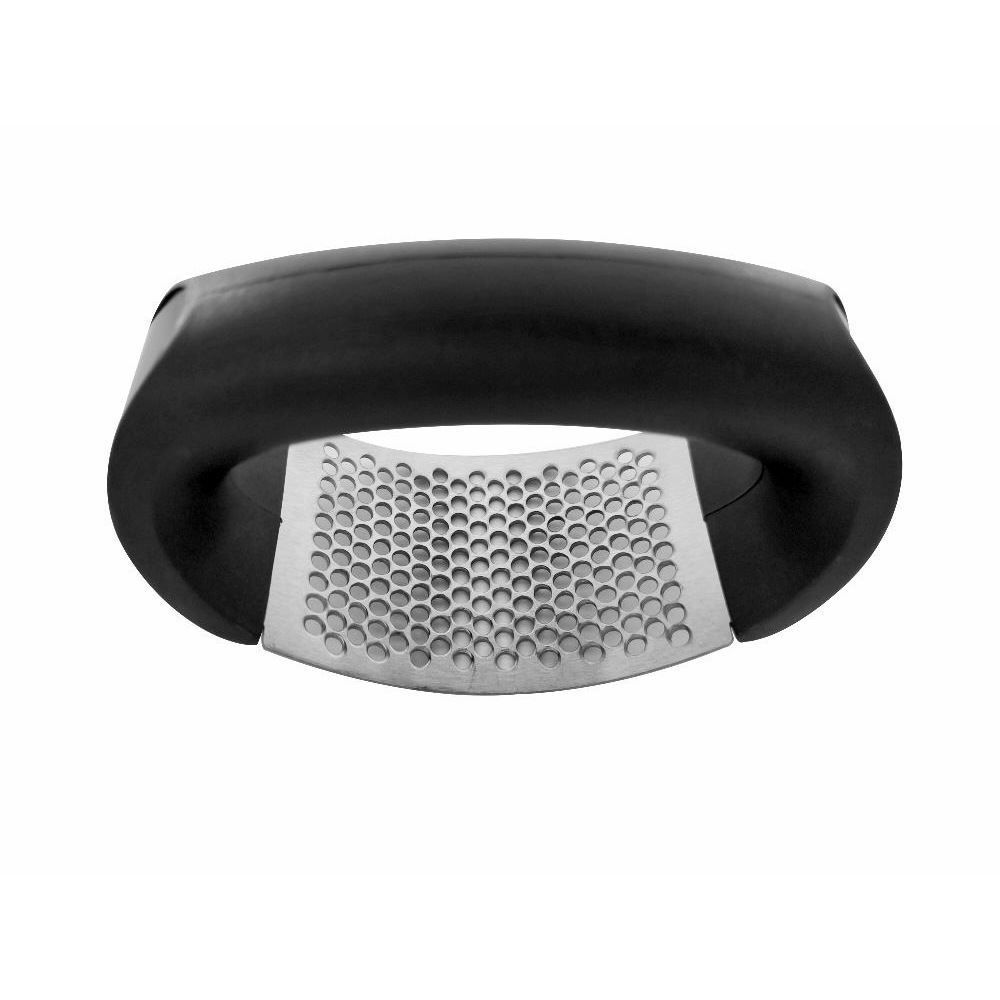 Amassador De Alho Aço Inox Havan Casa 11Cm - Preto