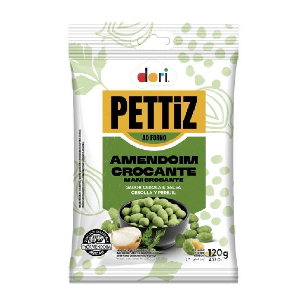 Amendoim Pettiz Crocante Salsa E Cebola Dori - 120g