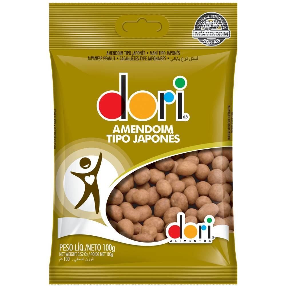 Amendoim Salgado Tipo Japonês Dori - 100g