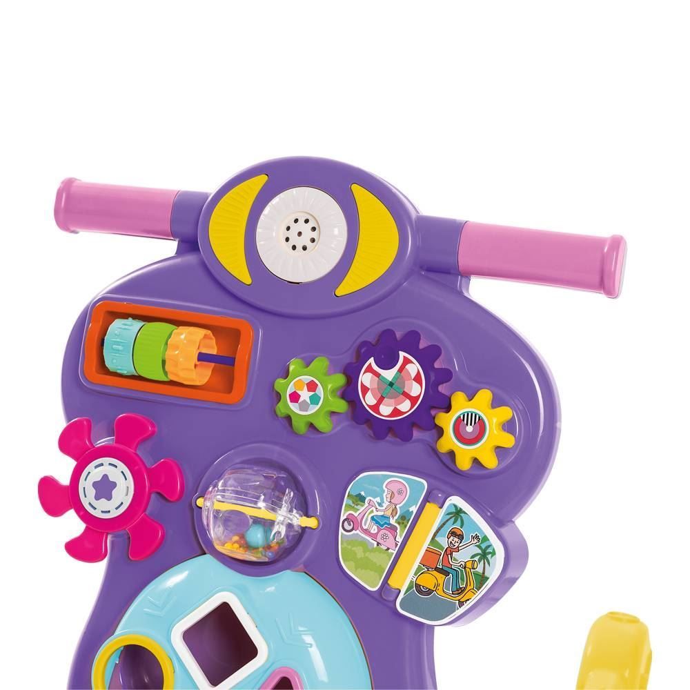 Andador Bebe Piloto Tateti - Rosa