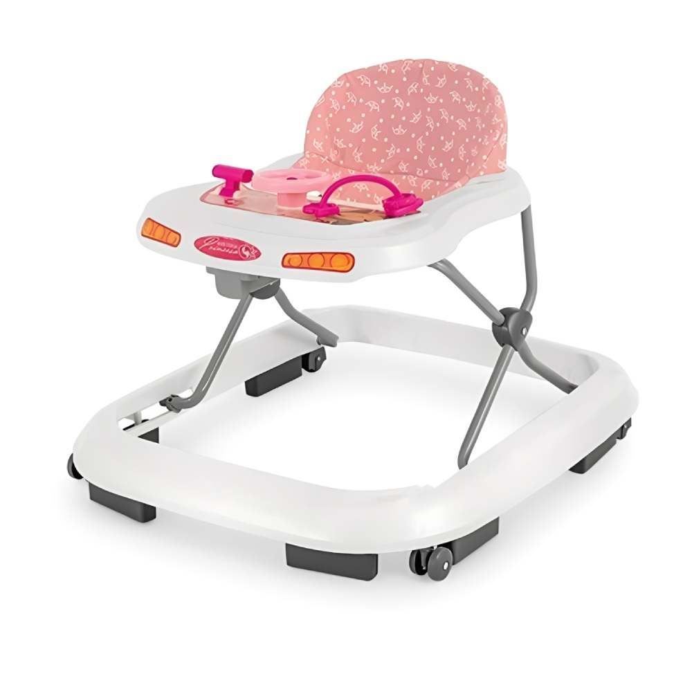 Andador Infantil Safari Tutti Baby - Rosa Princesa