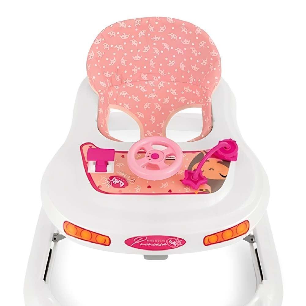 Andador Infantil Safari Tutti Baby - Rosa Princesa